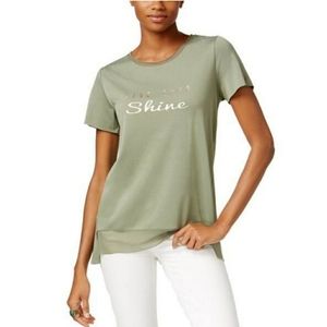 Jamie & Layla shine graphic top M